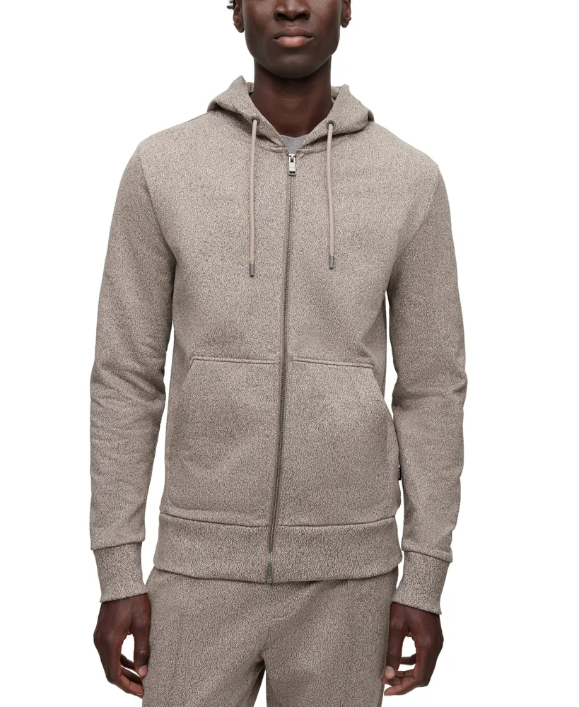 Boss by Hugo Men's Regular-Fit Zip-Up Hoodie Sweatshirt