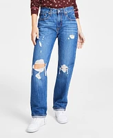 Levi's Low Pro Classic Straight-Leg High Rise Jeans