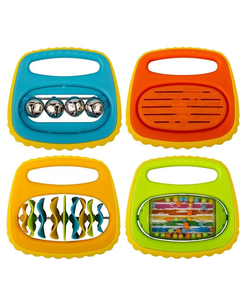 Crocodile Creek Mini Orchestra Rattles - Set of 4