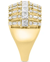 Effy Diamond Multi-Cut Openwork Statement Ring (1-1/2 ct. t.w.) in 14k Gold