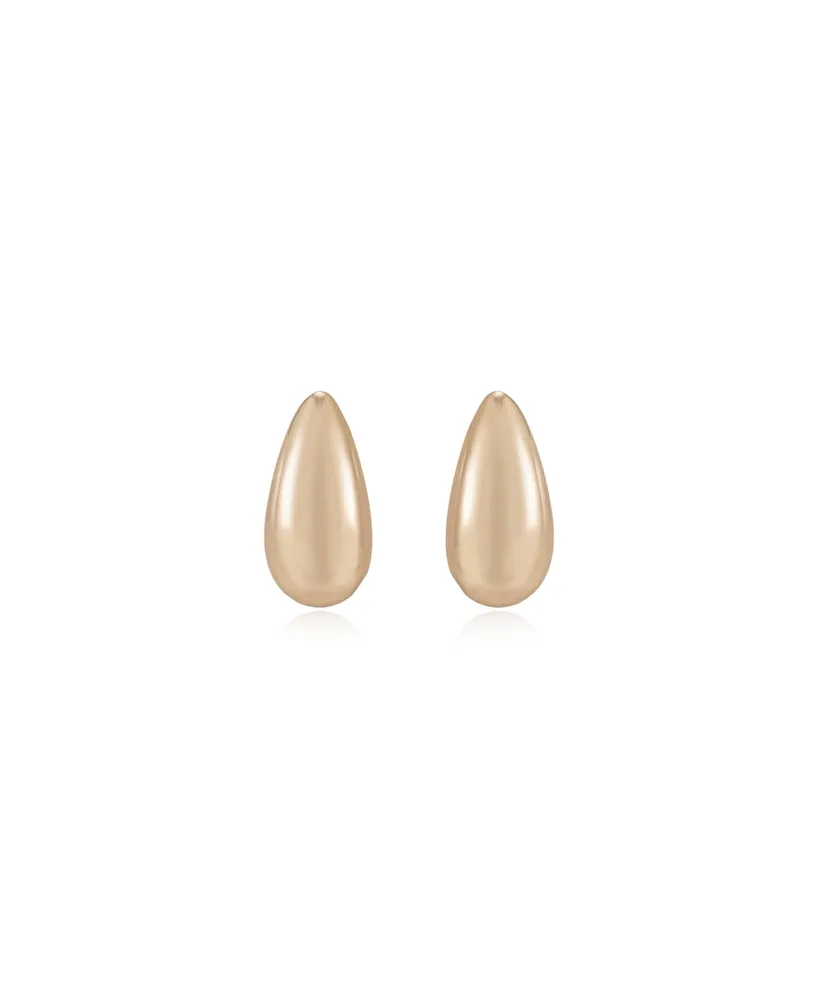 Ettika Golden Teardrop 18K Gold Plated Earrings