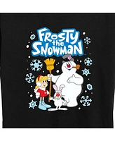 Air Waves Trendy Plus Frosty The Snowman Graphic T-shirt
