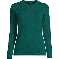 Lands' End Plus Cashmere Crewneck Sweater