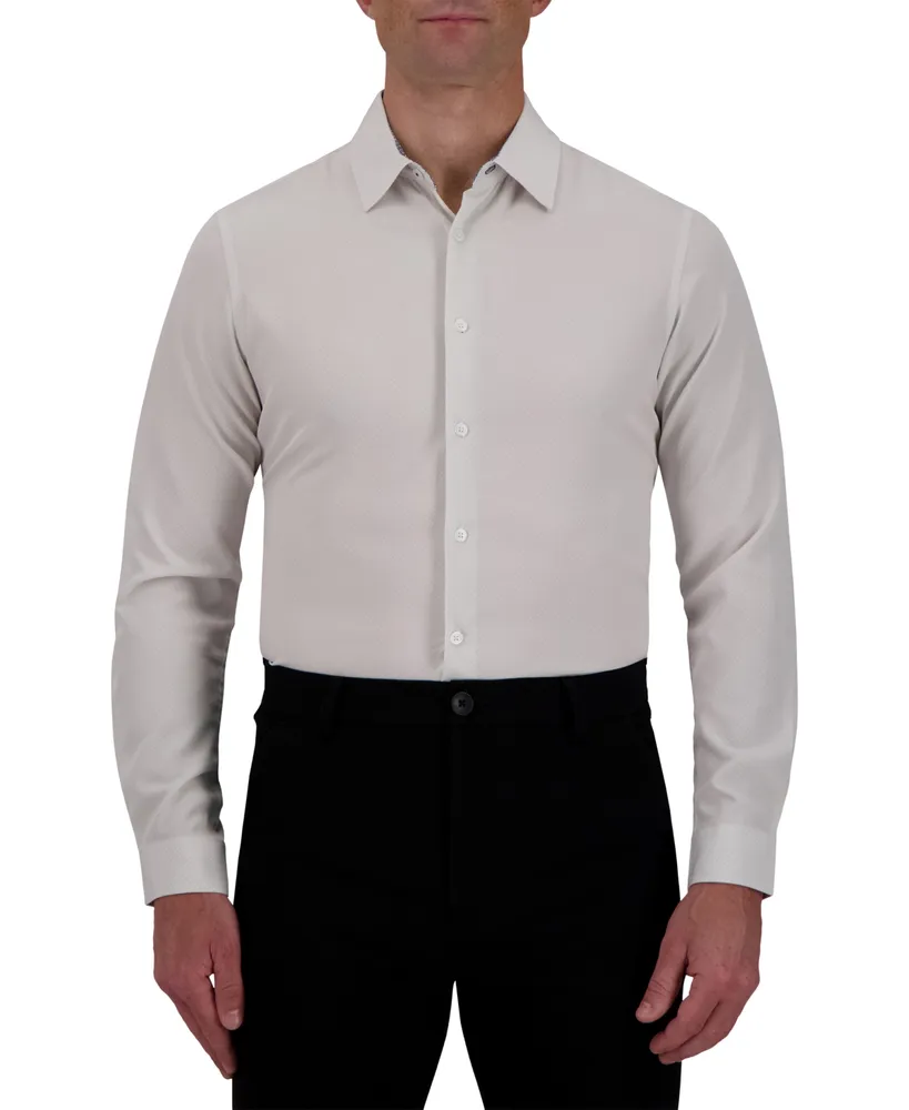 C-lab Nyc Men's Slim-Fit Motif-Print Dress Shirt