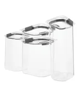 Rubbermaid Brilliance 8-Piece Container Set