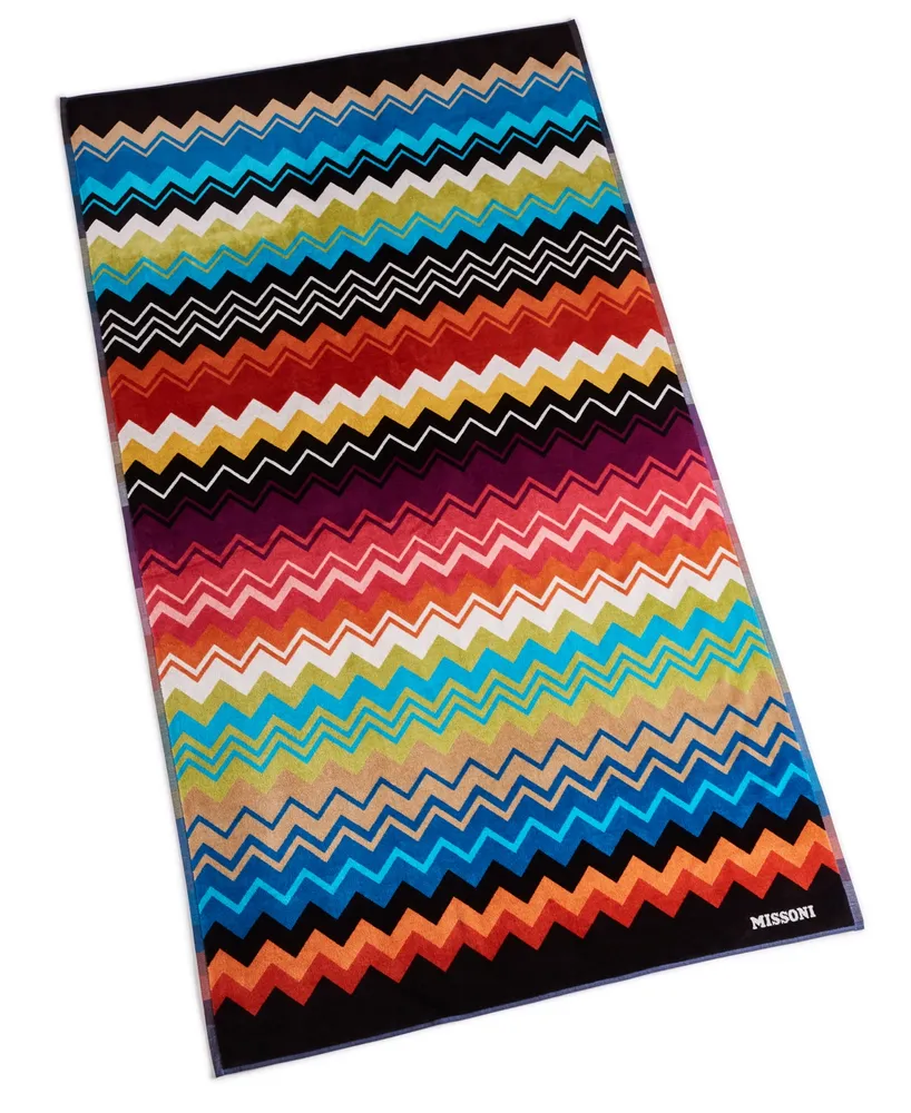 Missoni Giacomo Cotton Beach Towel, 39" x 71"