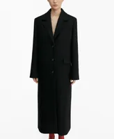 Mango Women's Structured Wool Coat