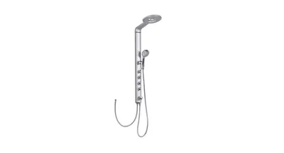 Slickblue 39" Aluminum Alloy Shower Column Massage Jet System with Hand shower