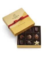 Godiva Assorted Chocolate Gold Gift Box, Red Ribbon