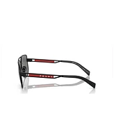 Prada Linea Rossa Men's Polarized Sunglasses, Ps 51ZS