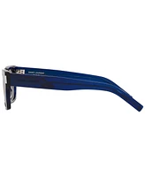 Saint Laurent Unisex Sl 402 Sunglasses, Mirror