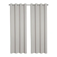 Kate Aurora Hotel Living 2 Pack 100% Blackout Grommet Top Curtain Panels - 50 in. W x in