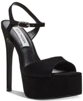 Steve Madden Women's Cologne Ankle-Strap Platform Dress Sandals