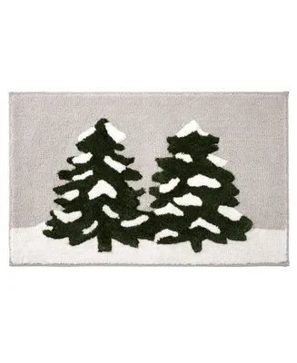 Avanti Winter Tree Bath Rug, 20" x 32"