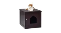 Sidetable Nightstand Weatherproof Multi-function Cat House