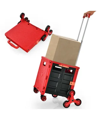 Foldable Utility Cart for Travel and Shopping