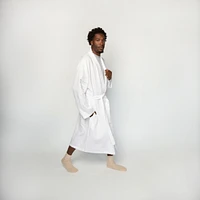 100% French Linen Unisex Bathrobe