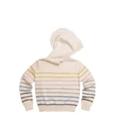 Imoga Collection Little Girls Dana FW23 Multi Fine Yarn Hoodie Sweater