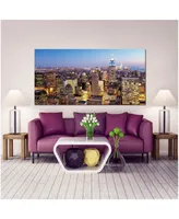 Simplie Fun Manhattan Skyline Acrylic Wall Art (32 H X 48 W)