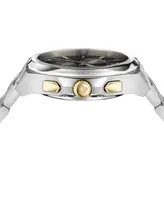 Versace Women's Swiss Chronograph Medusa Stainless Steel Bracelet Watch 40mm