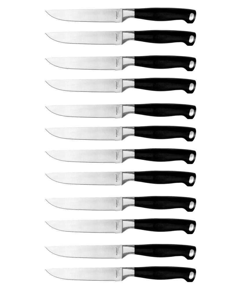 BergHOFF Bistro Stainless Steel 12-Pc. Steak Knife Set