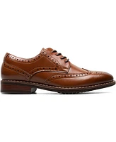 Florsheim Little Boys Rucci Junior Wingtip Oxford Shoes