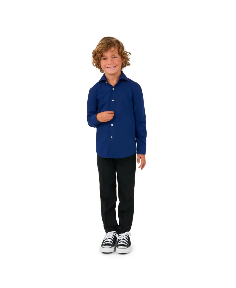 OppoSuits Toddler and Little Boys Long Sleeve Button Up Dress Shirt