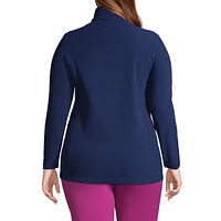 Lands' End Plus Anyweather Fleece Full Zip Jacket