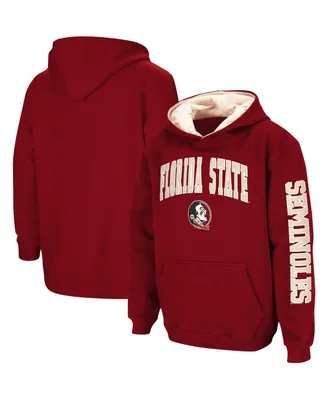 Big Boys Colosseum Garnet Florida State Seminoles 2-Hit Team Pullover Hoodie