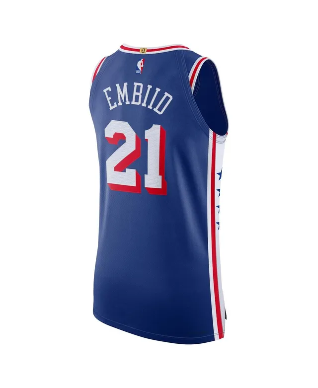 Joel Embiid Philadelphia 76ers 2022-2023 Game Worn Icon Edition Jersey, International Player Edit, Capsule Collection, Streetwear & Modern  Collectibles