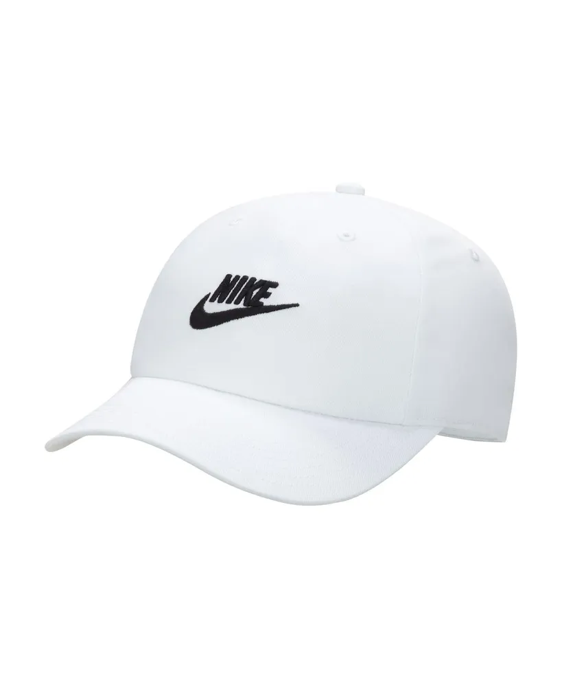 Youth Boys and Girls Nike White Futura Club Performance Adjustable Hat