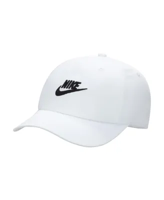 Youth Boys and Girls Nike White Futura Club Performance Adjustable Hat