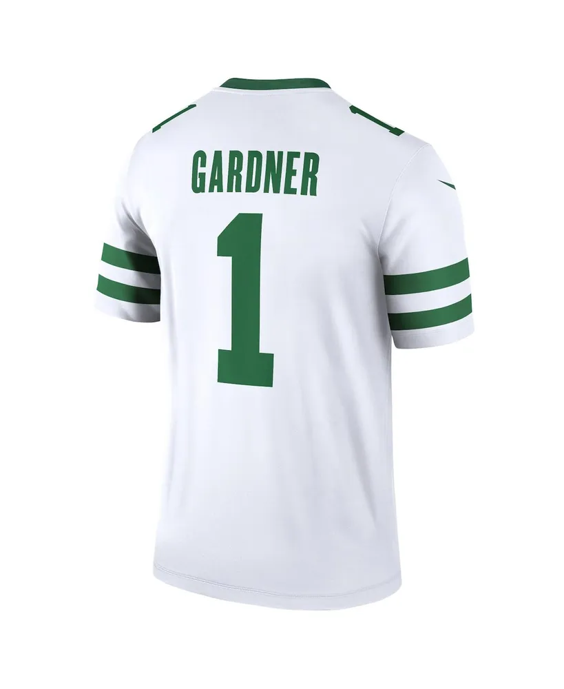 Men's Nike Sauce Gardner White New York Jets Alternate Legend Jersey