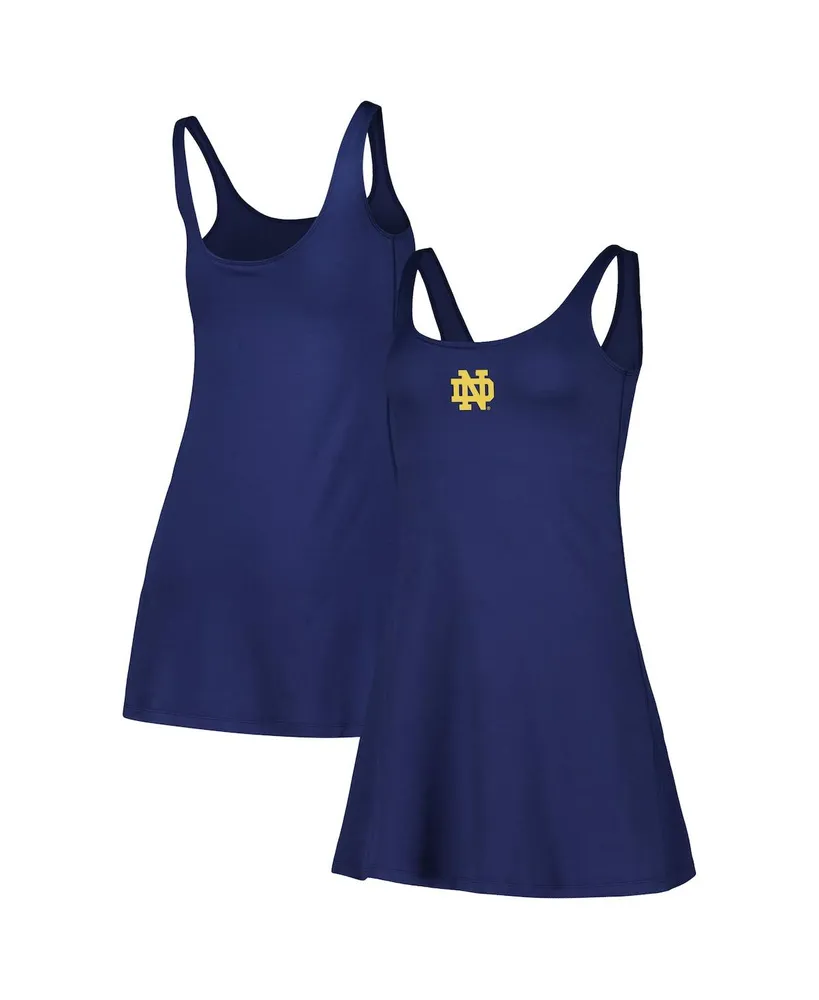 Women's ZooZatz Navy Notre Dame Fighting Irish Logo Scoop Neck Dress