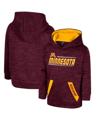 Toddler Boys and Girls Colosseum Maroon Minnesota Golden Gophers Live Hardcore Pullover Hoodie