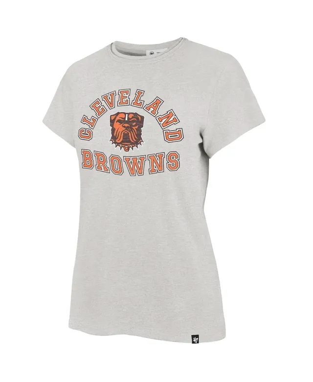 47 Brand Women's '47 Brand Heather Gray Distressed Cleveland