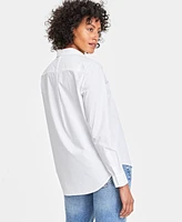 On 34th Women's Collared Button-Down Shirt, Created for Macy's