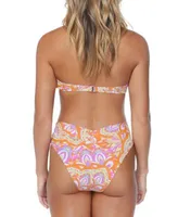 Raisins Juniors Lanakai Printed Halter Bikini Top Selina Printed V Waist Bikini Bottoms