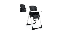 Slickblue Girls 4-in-1 High Chair Booster Seat with Adjustable Height and Recline