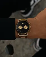 Mvmt Men's Blacktop Gold-Tone Stainless Steel Bracelet Watch 42mm - Gold