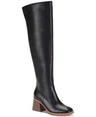 Sun + Stone Women's Vivvii Over-The-Knee Dress Boots, Created for Macy's