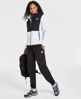 The North Face Womens Denali Jacket Borealis Backpack Fleece Sweatpants