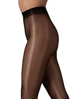 Women's European Made Lustrous Silky Shiny 40 Denier 1 Pair of Tights