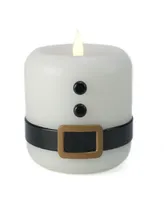 Seasonal Snowman Led Soft Flame 4 x 5