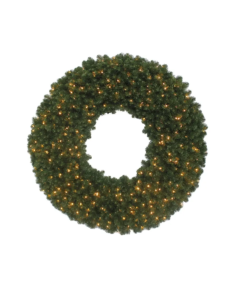 Kurt Adler 60" Pre-lit Twinkle Commercial Wreath