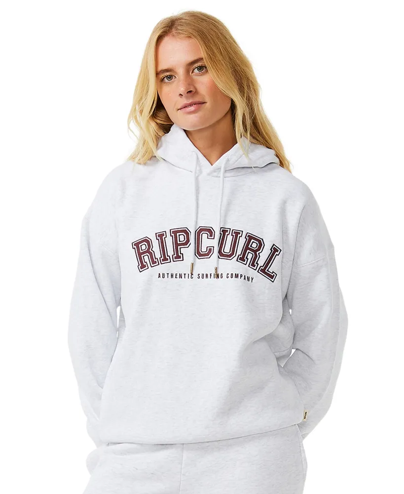 Rip Curl Juniors' Varsity Long-Sleeve Logo Hoodie