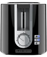 Black & Decker 2-Slice Wide-Slot High-Lift Toaster