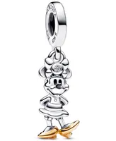 Pandora Lab-Grown Diamond Disney 100th Anniversary Minnie Mouse Dangle Charm