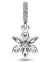 Pandora Cubic Zirconia Sparkling Herbarium Cluster Dangle Charm