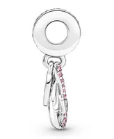 Pandora Cubic Zirconia Mom Infinity Pave Double Dangle Charm